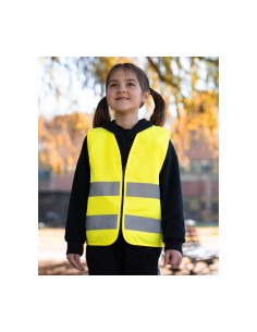 K-KWRX-Kids Hi-Vis Safety Vest With Front Zipper Aalborg 2